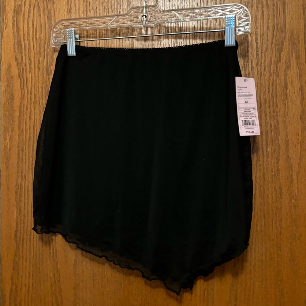Wild fable black skirt size xs new with tags